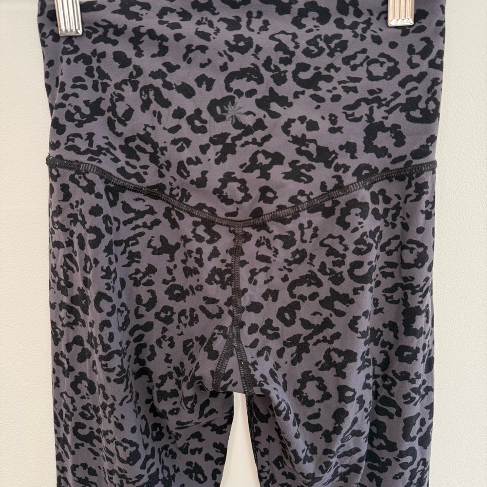 Athleta Elation Ultra High Rise Tight Leopard Print Animal Athleisure Size XXS - Picture 10 of 14